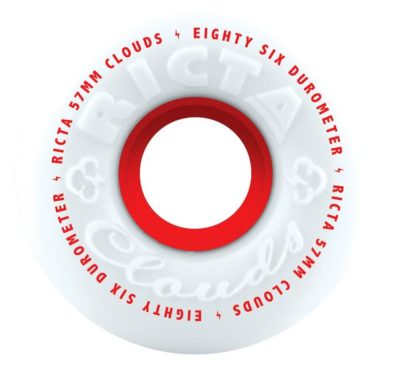ricta clouds 86a 57mm red wheels