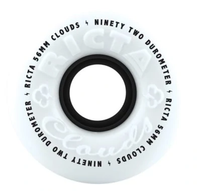 ricta clouds 92a 56mm black wheels