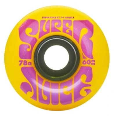 oj wheels super juice yellow 60mm wheels