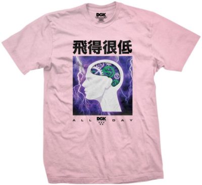 DGK mindful t-shirt pink