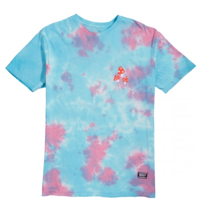 grizzly toadstool tie dye t-shirt