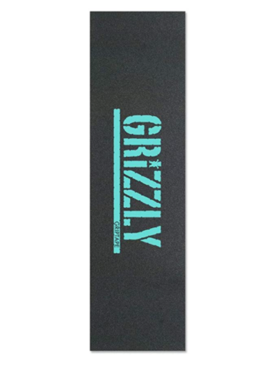 grizzly stamp print diamond blue griptape