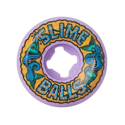 Slime Balls Fish Balls Purple 99a 54mm Skateboard Wheels