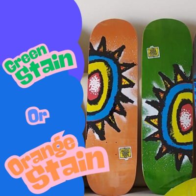 Planche NEW DEAL 'WTF' SUN 90'S SHALLOW POPSICLE 8.75"