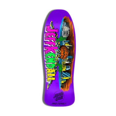 SANTA CRUZ KENDALL PUMPKIN 10" REISSUE SKATEBOARD DECK